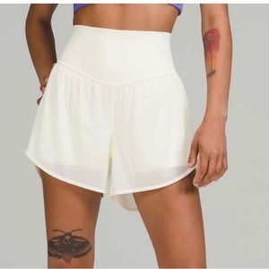 Nulu and Mesh High-Rise Yoga Short